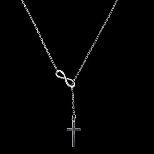 Infinite Faith Jesus Christian Pendant Necklace