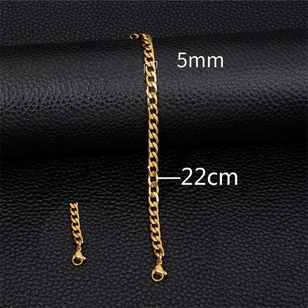 Hollow Double Chain Cross Pendant for Men