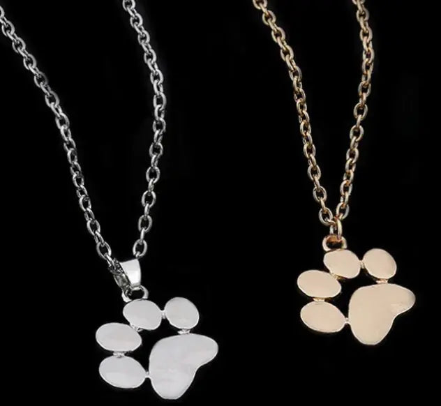 Cute Cat Paw Necklace Main image