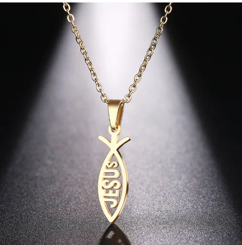 Jesus Christian Necklace Jesus Necklace