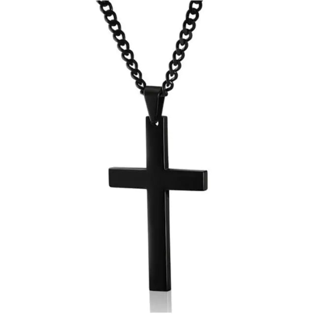 Christian Cross Necklace - Religious Jesus Cross Necklace