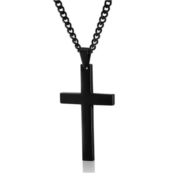 Christian Cross Necklace - Religious Jesus Cross Necklace