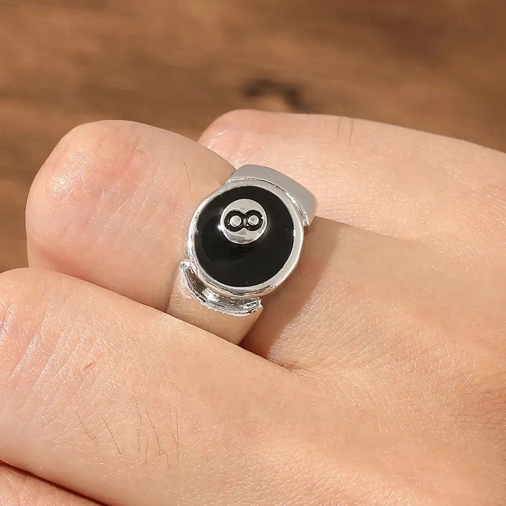 Pool Billiards Eight Ball Ring Secondary image