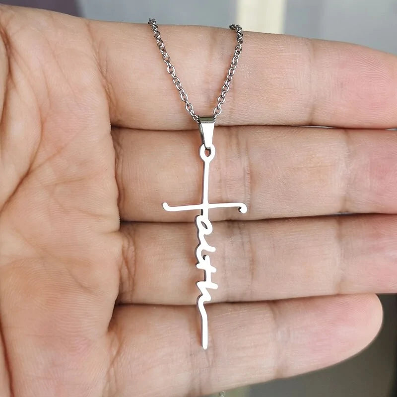 Jesus Faith Christian Necklace | Empowerment Faith Necklace Main image