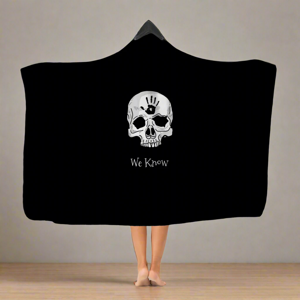 Dark Brotherhood We Know Classic Adult Hooded Blanket Main image