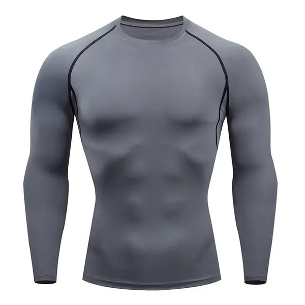 Mens Gym Compression Running T-Shirt