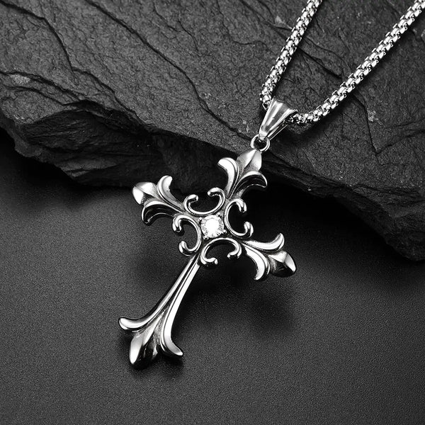 Brilliant Cross Pendant Necklace