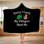 Sorry I Can't My Villagers Need Me Classic Adult Hooded Blanket