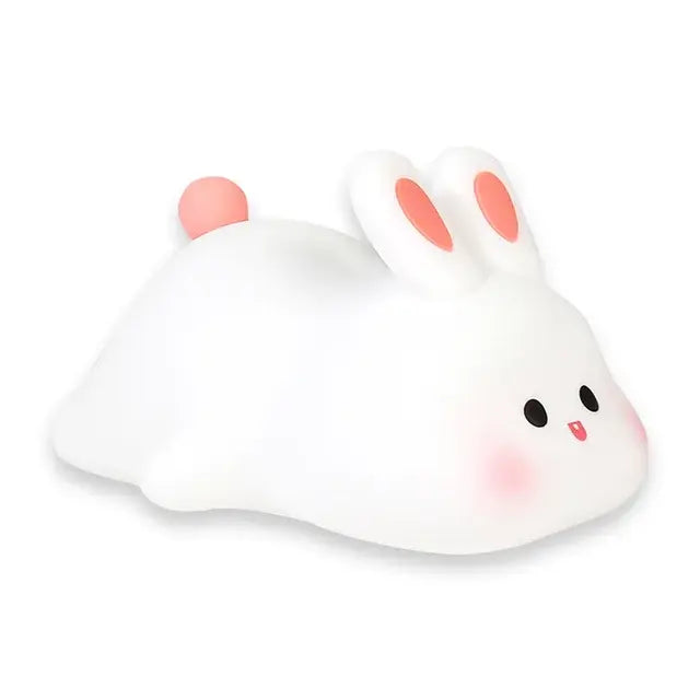 Cute Rabbit Bedside Light Up Lamp