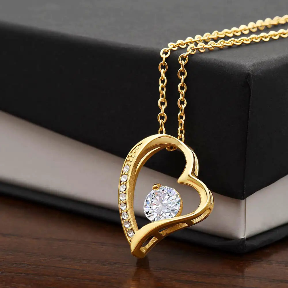 Forever Love Heart Necklace Secondary image