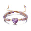 Handmade Heart Love Stone Bracelet | Heart Bracelet