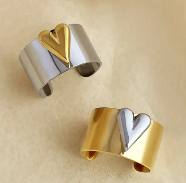 Vintage Love Heart Ring