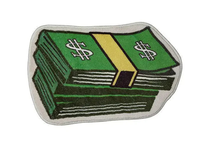 Roll Of Dollar Bills Foot Mat | Dollar Bill Mat