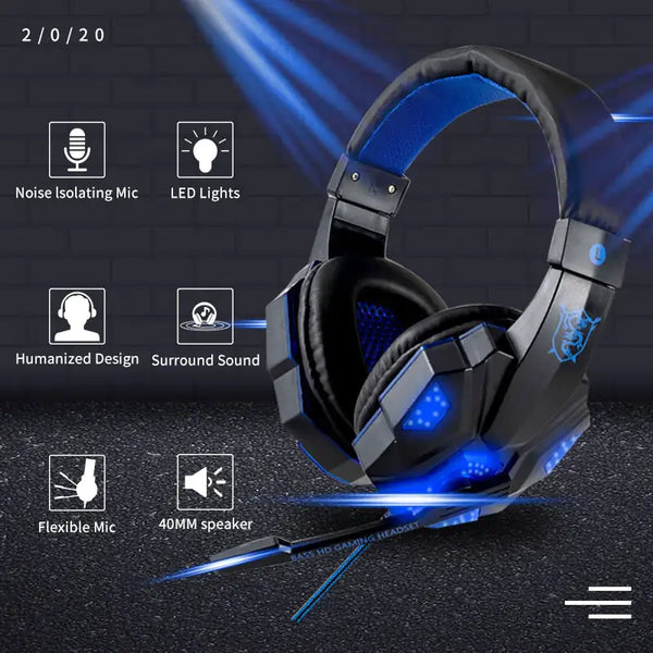 Wired Gamer Headset | Gaming Headphones