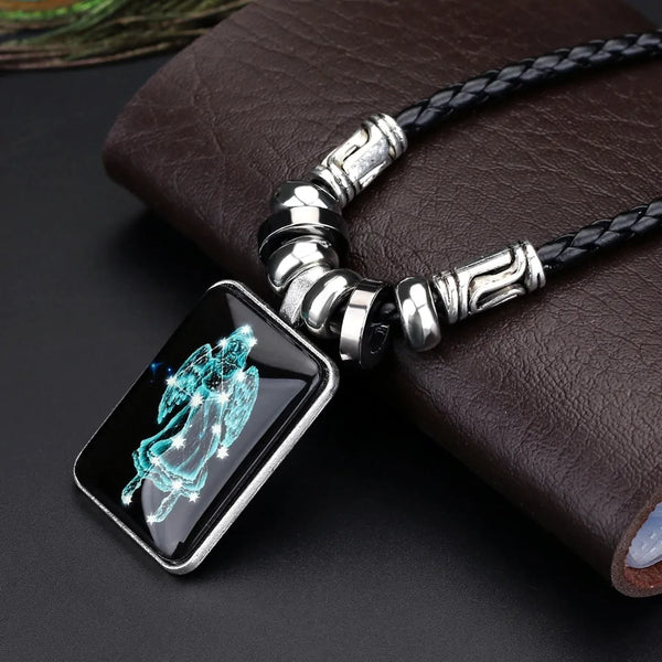 Celestial Zodiac Charm Necklace