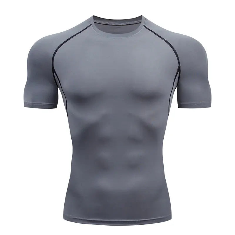 Men's Running Gym Compression T-shirt