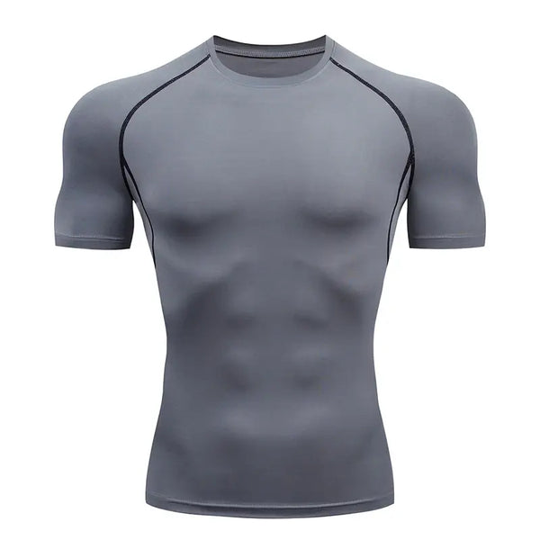 Men's Running Gym Compression T-shirt