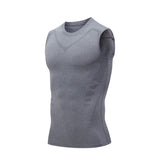 Men's Quick-Dry Slim Fit Workout Compression Shirt Vest Men's Quick-Dry Slim Fit Workout Compression Shirt Vest