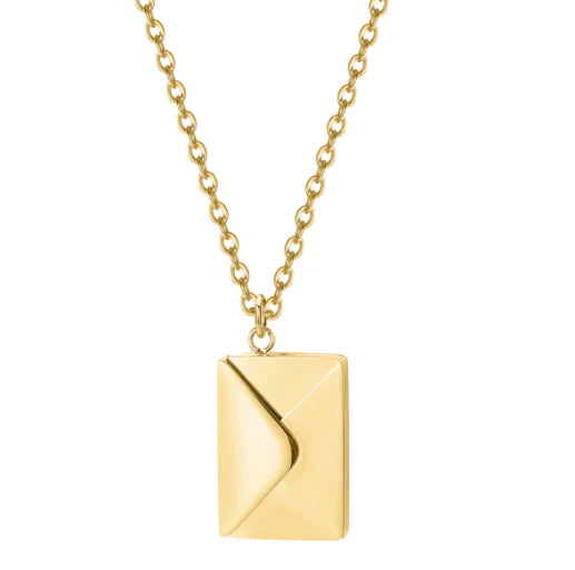 Envelope Necklace | Letter Necklace