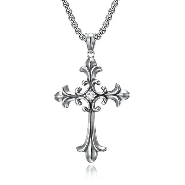 Brilliant Cross Pendant Necklace