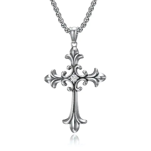 Brilliant Cross Pendant Necklace