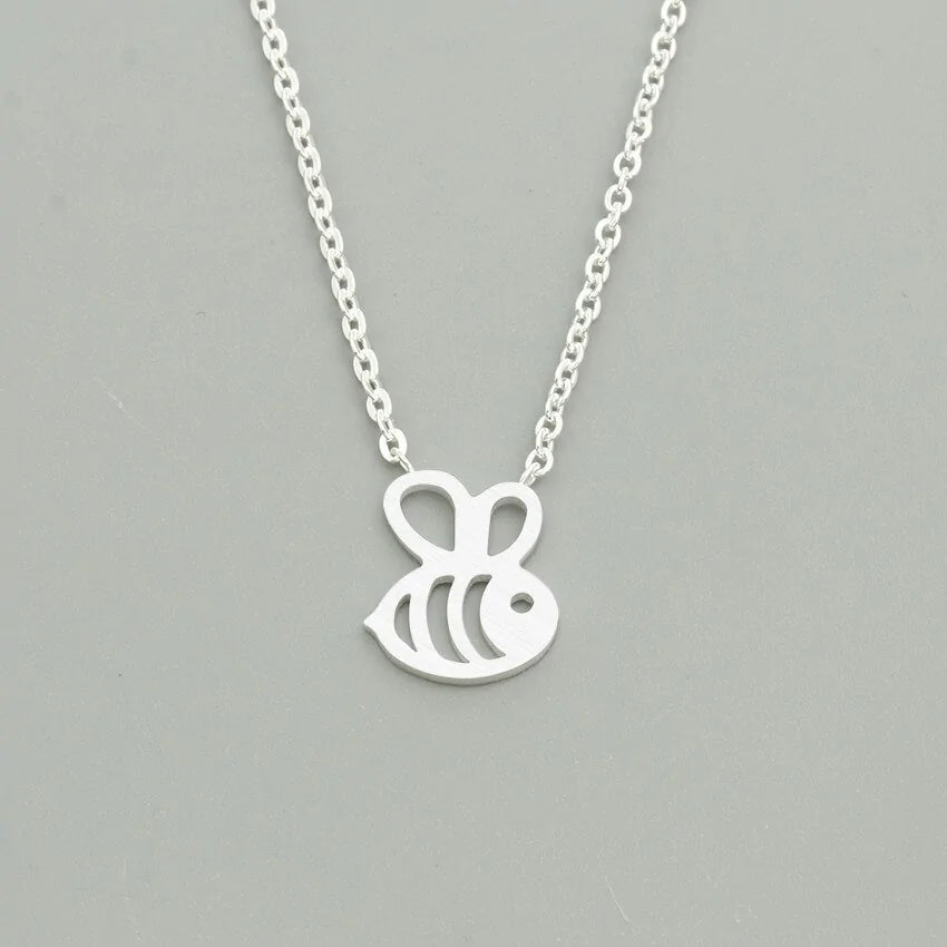 Baby Bee Necklace | Cute Bee Necklace