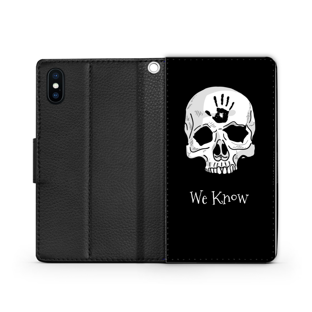 Dark Brotherhood We Know Phone Wallet Case