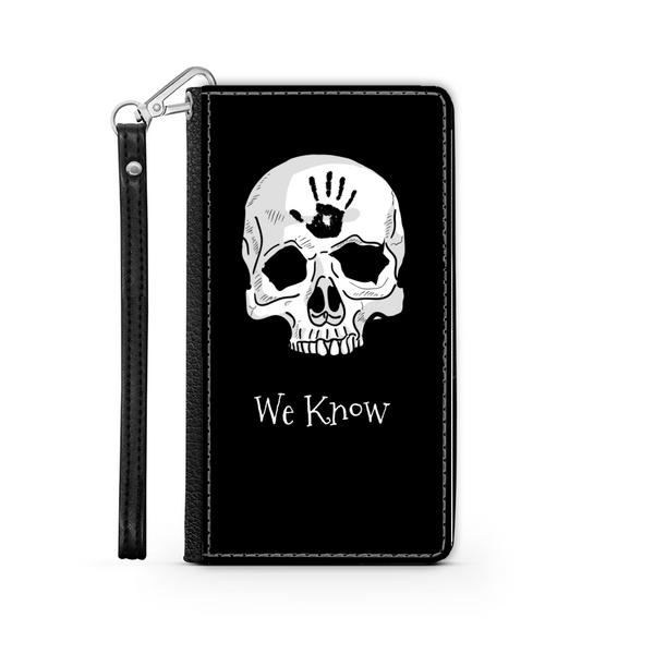 Dark Brotherhood We Know Phone Wallet Case