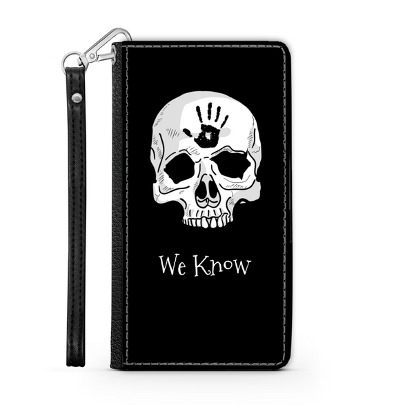 Dark Brotherhood We Know Phone Wallet Case