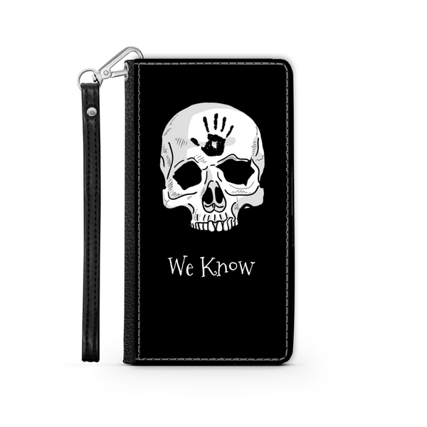 Dark Brotherhood We Know Phone Wallet Case