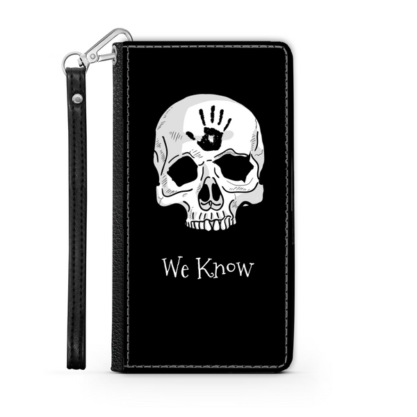 Dark Brotherhood We Know Phone Wallet Case