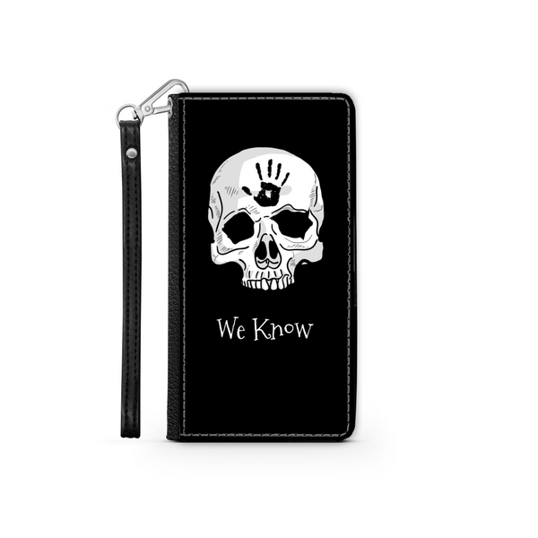 Dark Brotherhood We Know Phone Wallet Case