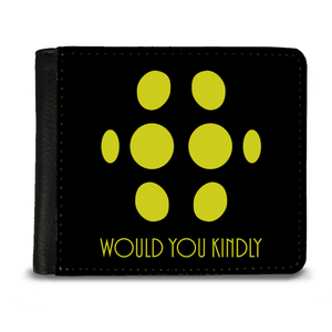 Big Daddy Would You Kindly Wallet | FPS Video Game Sci Fi Mens Wallet Big Daddy Would You Kindly Wallet | FPS Video Game Sci Fi Mens Wallet
