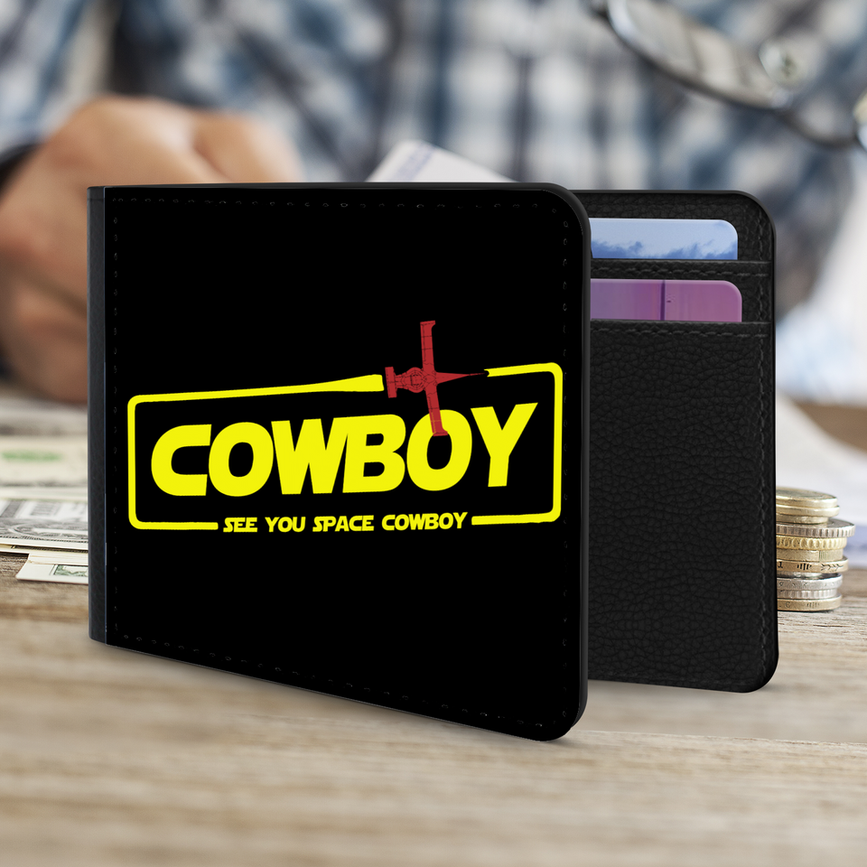 Cowboy A Space Cowboy Story Mens Wallet | See You Space Cowboy Anime Mens Wallet
