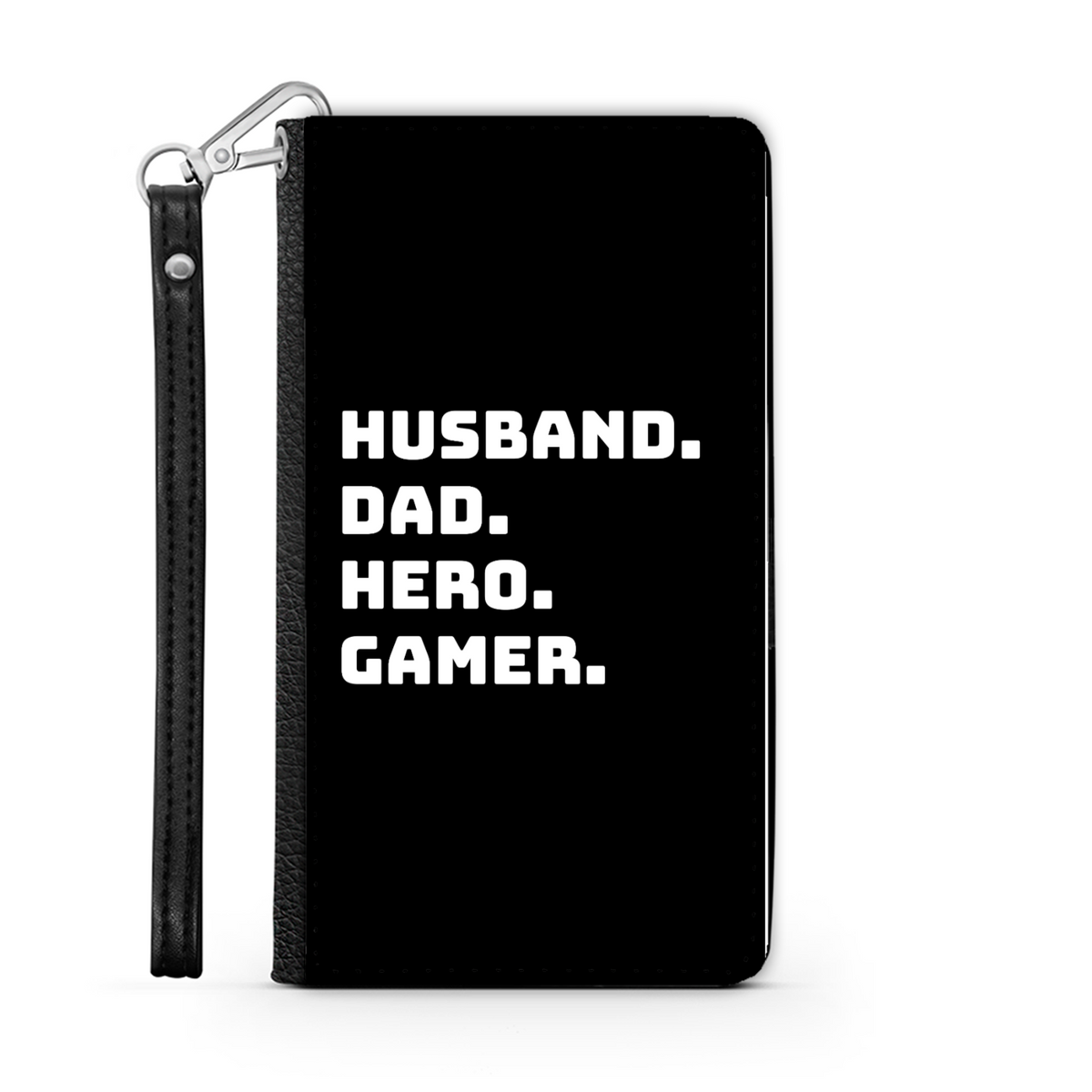 Husband Dad Hero Gamer Video Game  Wallet Phone Case