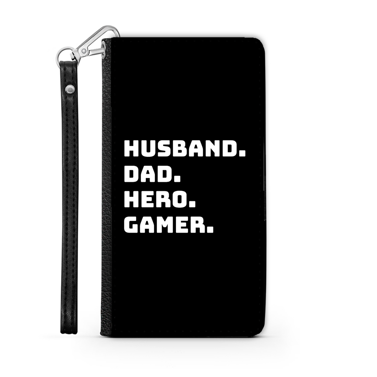 Husband Dad Hero Gamer Video Game  Wallet Phone Case