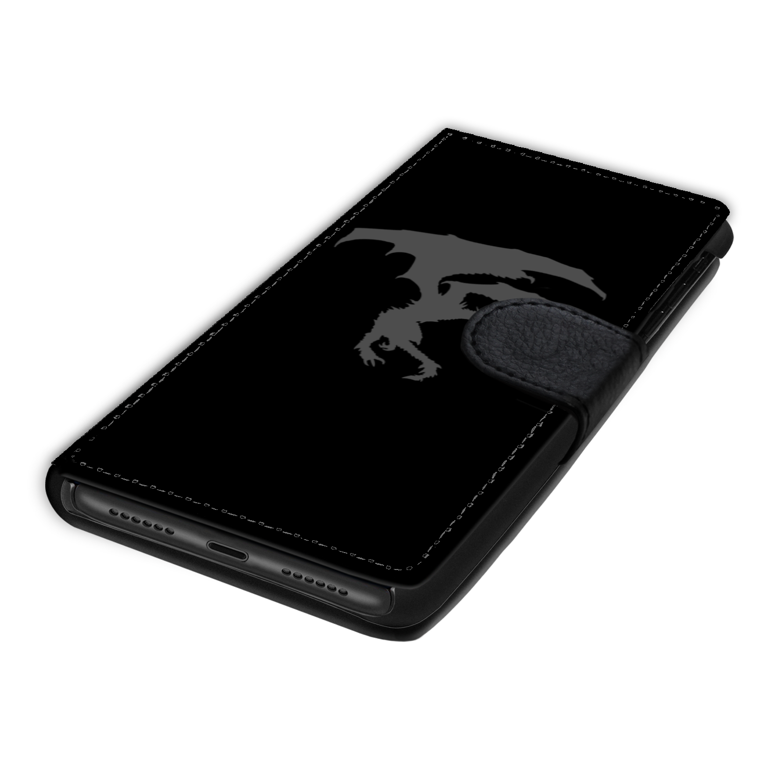 Dragon Fantasy Phone Wallet Case | RPG Game Phone Case Secondary image
