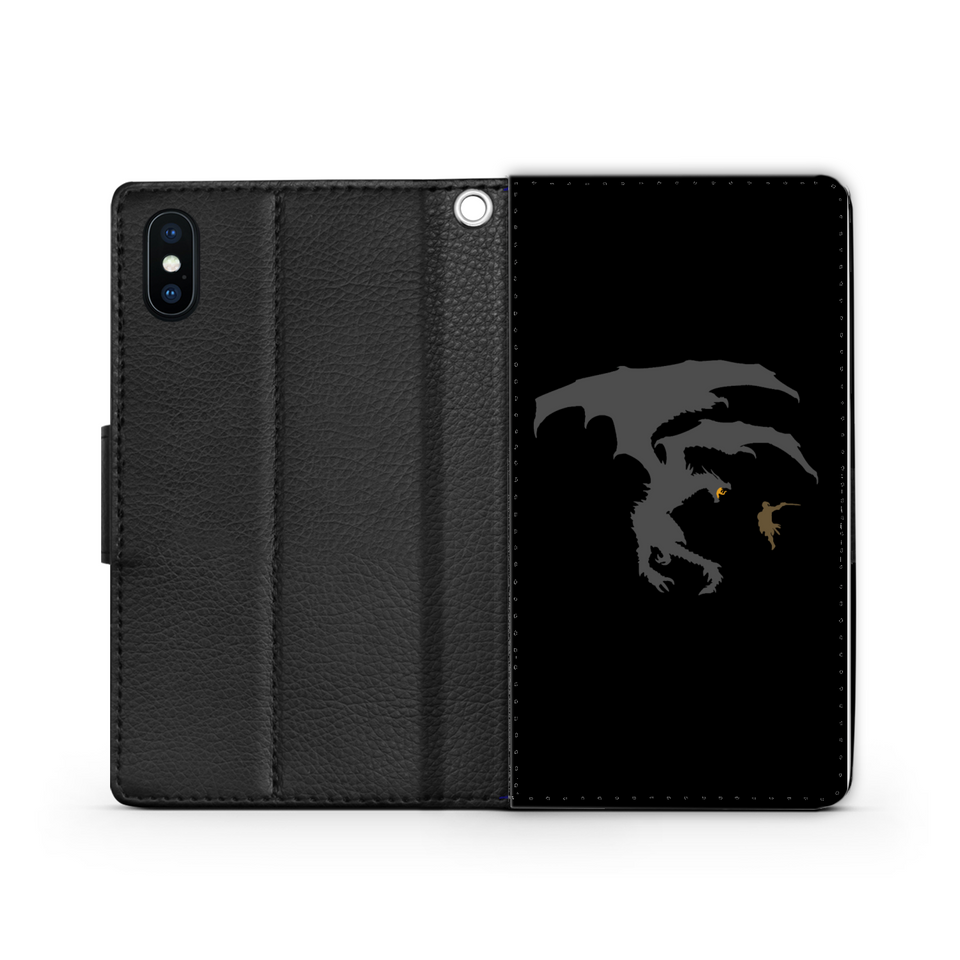 Dragon Fantasy Phone Wallet Case | RPG Game Phone Case
