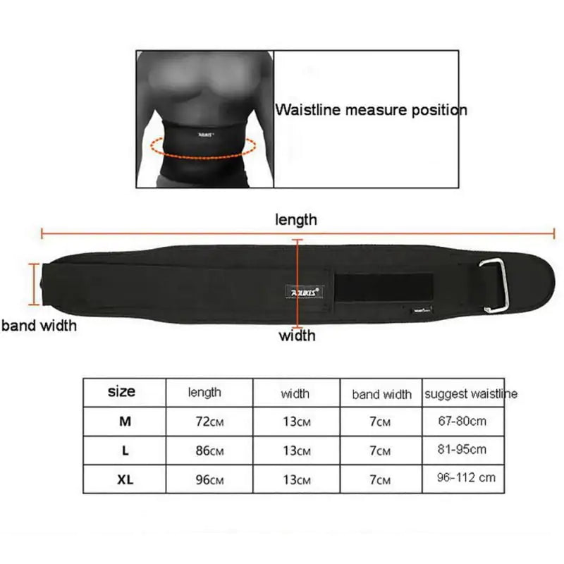Gym Weightlifting Squat Belt