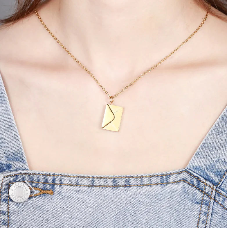 Envelope Necklace Secondary image