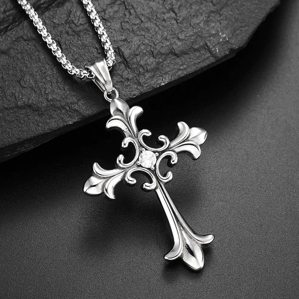 Brilliant Cross Pendant Necklace