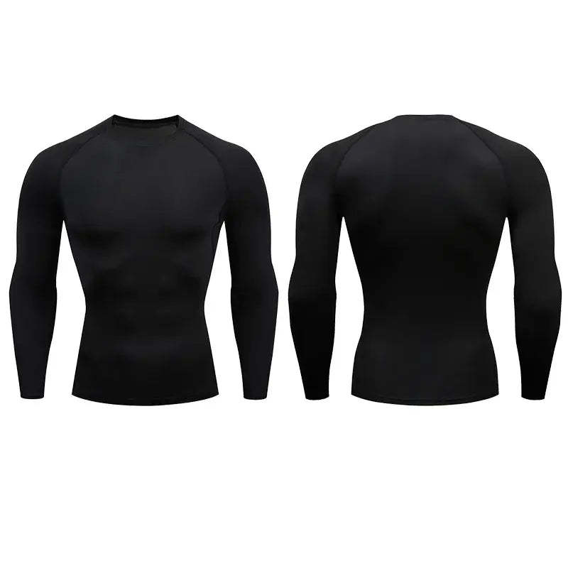 Mens Gym Compression Running T-Shirt