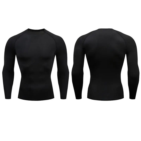 Mens Gym Compression Running T-Shirt