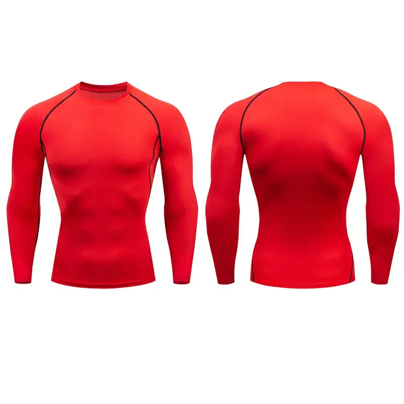 Mens Gym Compression Running T-Shirt