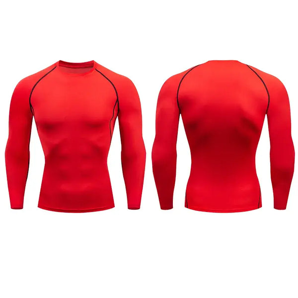 Mens Gym Compression Running T-Shirt