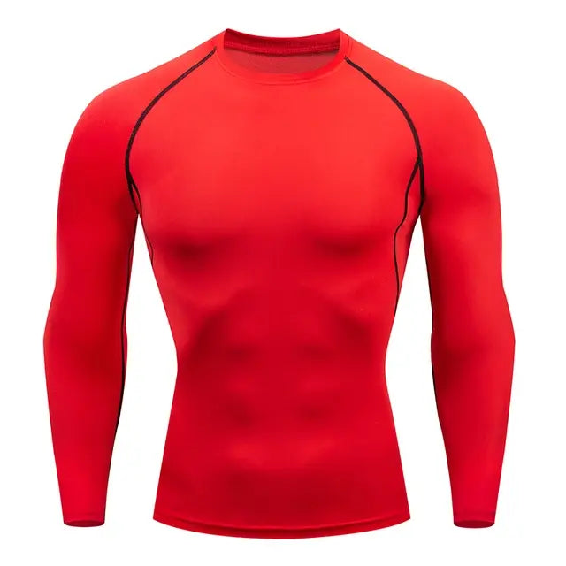 Mens Gym Compression Running T-Shirt