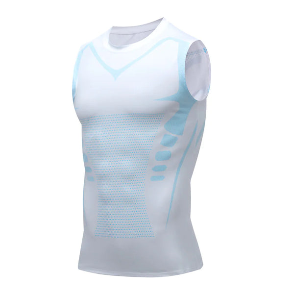 Men's Quick-Dry Slim Fit Workout Compression Shirt Vest