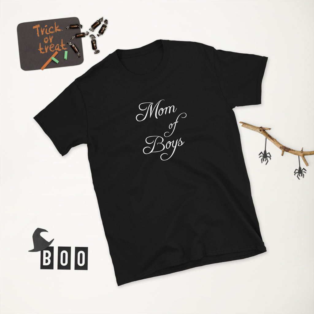 Mom Of Boys Shirt | Mother Tee | Mom Unisex T-Shirt
