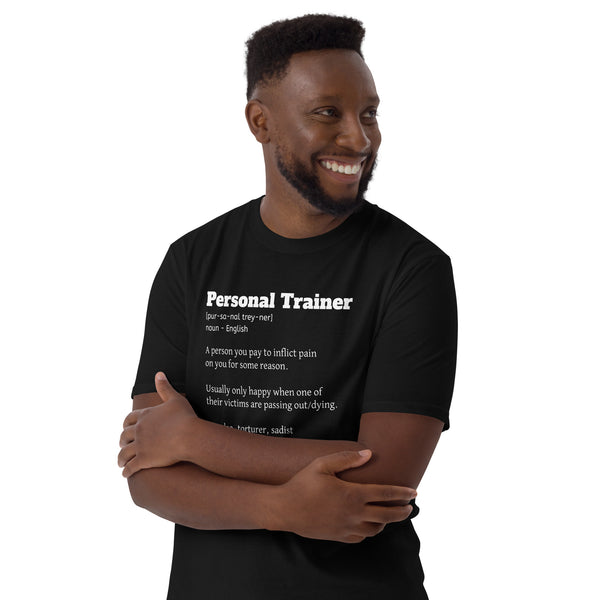 Personal Trainer Unisex Shirt Personal Trainer Gift Gym Shirt for Personal Trainer Exercise Shirt Gym Gift | Personal Trainer Definition Shirt