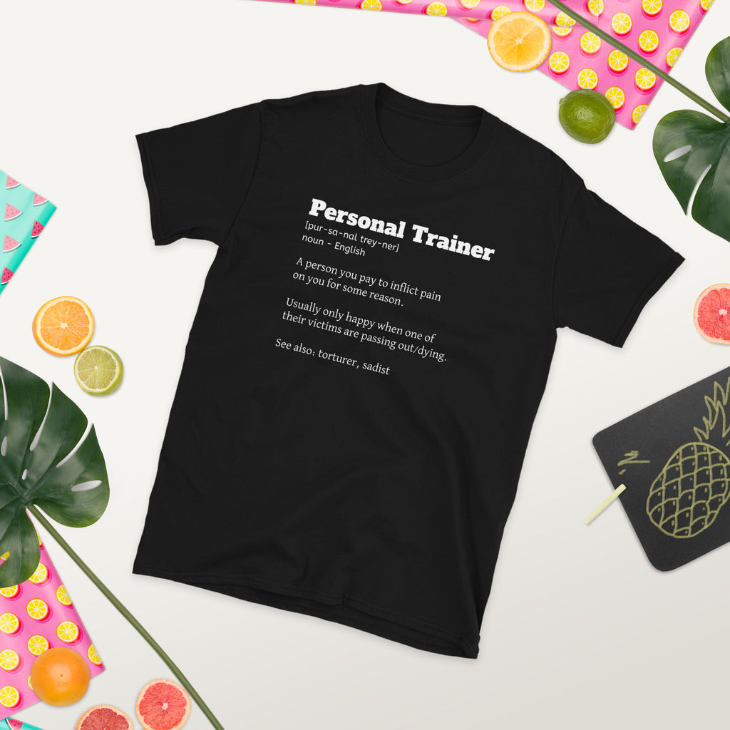Personal Trainer Unisex Shirt Personal Trainer Gift Gym Shirt for Personal Trainer Exercise Shirt Gym Gift | Personal Trainer Definition Shirt